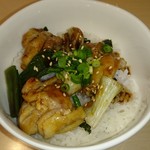 市立稚内病院食堂 - ミニ焼鳥丼