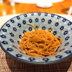 グルマンディーズ - エビのパスタ