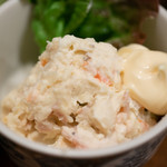 比内地鶏本格焼酎 海舟 - 2019.2 ポテトサラダ（350円）