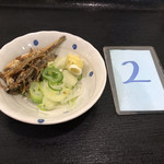 本格さぬきうどん　穂乃香 - 無料トッピングを先に取り、暫し待ちます