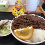 本格さぬきうどん　穂乃香 - 肉ぶっかけうどん冷1玉　570円（税込）