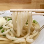 讃岐立食いうどん きりん屋 - ［2018/12］釜かけうどん(450円)