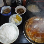 いちふじ - 料理写真:いちふじ定食(カツの玉子とじ)