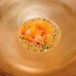 AZUR et MASA UEKI - 白子のフリットに絶品ソースをかけて。いくらでも食べれます