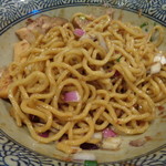 煮干し中華そば 一剣 - 妻の汁なし「減らな～い」