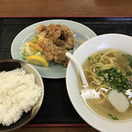 うみかじ食堂 - ソーキそばBランチ 900