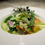 ル・ジャルダン・デ・サヴール - 温野菜の盛り合わせ ガルグイユ