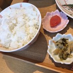 小割烹 おはし - ごはん・お漬物・明太子