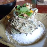 鴨鶴 - さざえの壷焼き