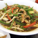 随苑 - 青椒肉絲麺です