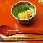 天ぷら やす田 - カレイの卵