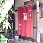 明神下 神田川 - 入口