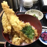 まどもあぜる９号館 - 穴子天丼アップ