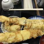 まどもあぜる９号館 - 穴子だけ出して見ました。
割り箸は普通サイズですよ