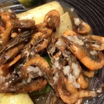 ろっかん - 琵琶湖すじえびと白アスパラ