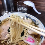 そばの店 ひらま - 麺アップ