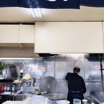 そばの店 ひらま - 親父さんの背中