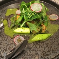 トラットリア イル レガーロ - グリーンアスパラのソテー