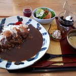 ハート オブ ワン - カツカレーセット(1620円)