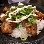 鶏煮込みそば 至澄 - チャーシュー丼  350円