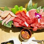 和牛焼肉 LIEBE - 舟盛り