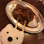 串カツ 串坊 - どて焼き Doteyaki Beef Sinew stewed in Miso and Mirin at Kushikatsu Kushibo, Kawasaki！♪☆(*^o^*)