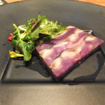 ラパルタメント ディ ナオキ - 秋刀魚と紫芋のテリーヌ