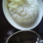 デリーベイ - ビーフカレー　ご飯大盛り　辛口　1100円