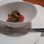 L‘Equation - 和牛ほほ肉のアミューズ