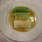 ポロねぎのヴィネグレットソース