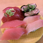 かっぱ寿司 - カツオ、マグロ、びんちょう、まぐろたたき