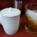 玉蘭 - 紹興酒ロック　500円。