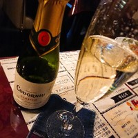 古民家バル旧本藤邸 - スパークリングにて乾杯!(^^)!