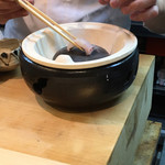 Tempura Burando Matsubakani Matsuya Machi Seiten - 太刀魚の皮焼中