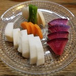 かぶと - 御新香(糠漬)