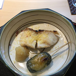 天風楽・ブランド松葉蟹 松屋町 青天 - クエにカラスミかけ