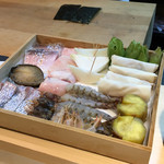 天風楽・ブランド松葉蟹 松屋町 青天 - これから、天ぷらになるよ