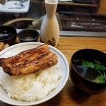 かぶと - 鰻丼と肝吸