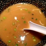 麺屋一燈 - スープ割後