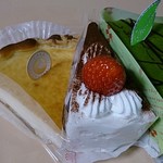 スイートオーブン - 北海道なめらかチーズ・SOショコラフレーズ・濃い抹茶のケーキ
