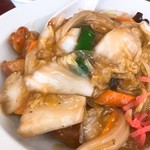 中華天国 - 鶏球飯