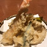 和食さと - 天ぷら5種盛り