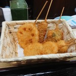 串カツ えびす - 串カツ盛り合わせ（5本）