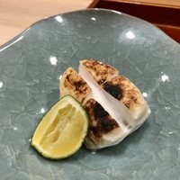 津の守坂 小柴 - 河豚の白子焼き