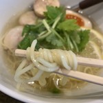 担々麺 にし森 - LEMON 塩ラーメン 780円。