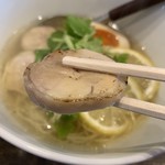 担々麺 にし森 - LEMON 塩ラーメン 780円。