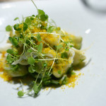 TACUBO - 手打ちのオレキエッテ、カラスミ添え