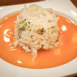 桔梗苑 - 『しろセンマイ 酢味噌』¥740円
      酢味噌ですが少し甘めの酢味噌です。個人的にはドンピシャの味でした。