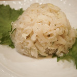 桔梗苑 - 『しろセンマイ 塩』¥740円
      食べたらすぐわかる新鮮なセンマイです。
      塩味なのでそのまま食べるのがベストでした。