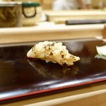 鮨みなと - ［2019/02］寿司⑥ ほっき炙りの握り